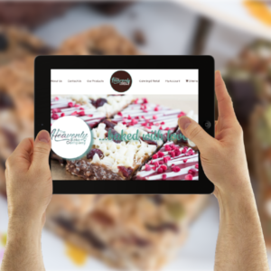 The Heavenly Bake Company Ltd by Creatively Yours Website Design-01