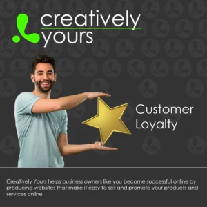 Customer loyalty from Creatively Yours website design Great Yarmouth and Kettering