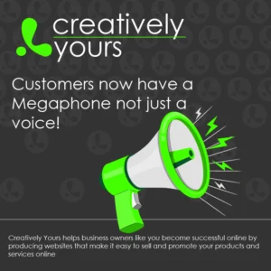 Customer service from Creatively Yours website design Great Yarmouth and website design Kettering