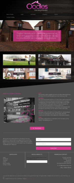 Website Design Great Yarmouth and Kettering from Creatively Yours